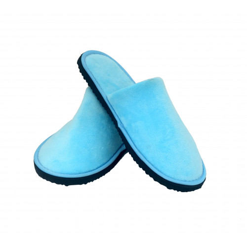 Blue Winter Carpet Bedroom Slipper For Men and Women