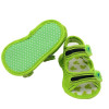 Cap Green Velcro Flat Baby Sandals For Baby Boys & Girls