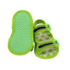 Cap Green Velcro Flat Baby Sandals For Baby Boys & Girls