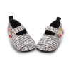 Newspaper Style Black Color Baby Shoes (3 to 12 months) For Girls and Boys