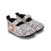 Newspaper Style Black Color Baby Shoes (3 to 12 months) For Girls and Boys