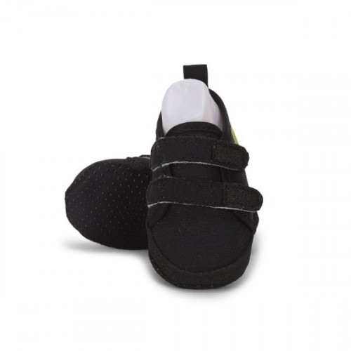 Rock Star Black Baby Shoes (3 to 12 months) For Girls and Boys
