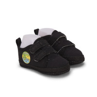 Rock Star Black Baby Shoes (3 to 12 months) For Girls and Boys
