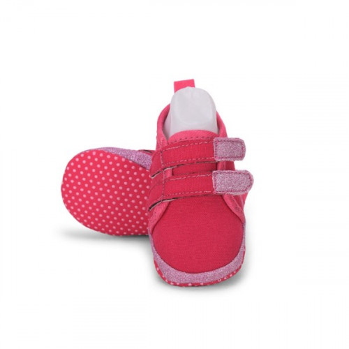 Rock Star Pink Color Baby Shoes (3 to 12 months) For Girls and Boys