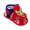 Teddy Bear Baby Sandal in Red Color 