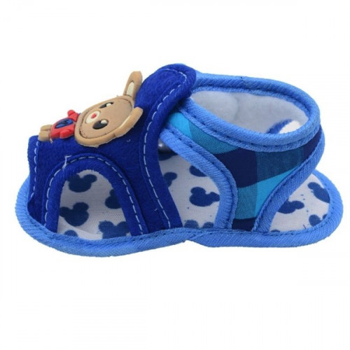 Teddy Bear Blue Color Baby Sandal