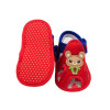 Teddy Bear Baby Sandal in Red Color 
