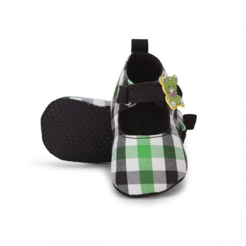 Check Green Baby shoes For Girls and Boys