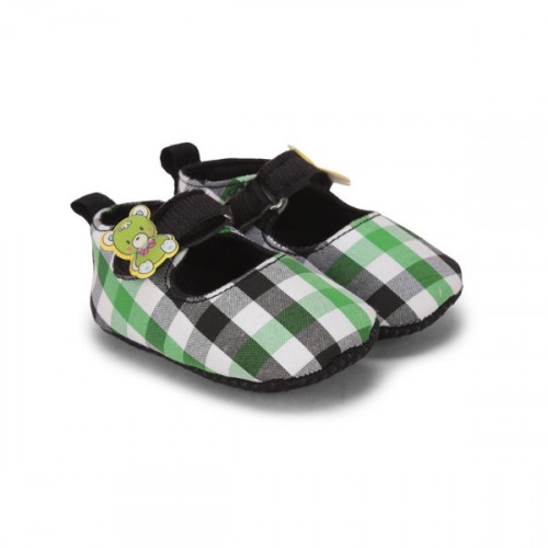 Check Green Baby shoes For Girls and Boys