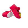 Doll Pink Textured Baby Shoes For Baby Girl