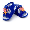 Butterfly Design Blue Color Velcro Flat baby sandals 