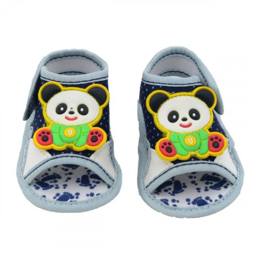 Baby Sandal in Panda Style with White Color