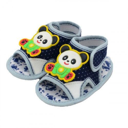 Baby Sandal in Panda Style with White Color