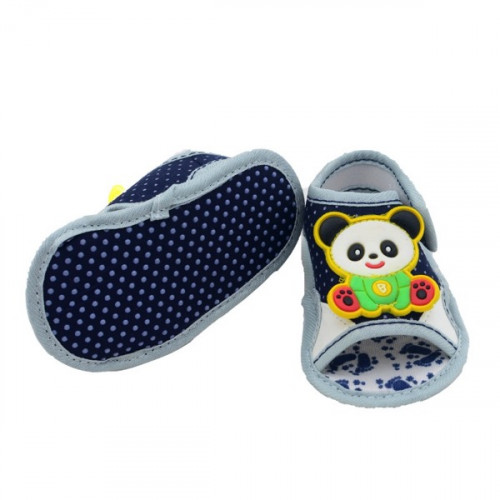 Baby Sandal in Panda Style with White Color