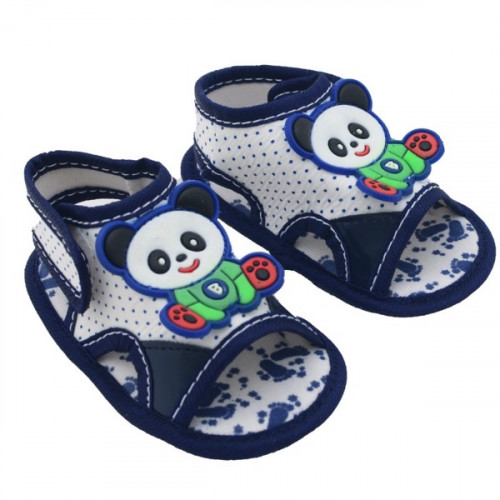 Panda Style Blue Color Baby Sandal