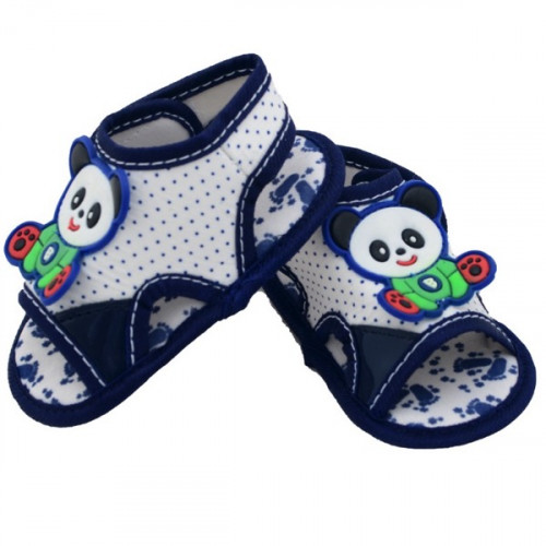 Panda Style Blue Color Baby Sandal