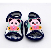 Panda Style Green Color Baby Sandal