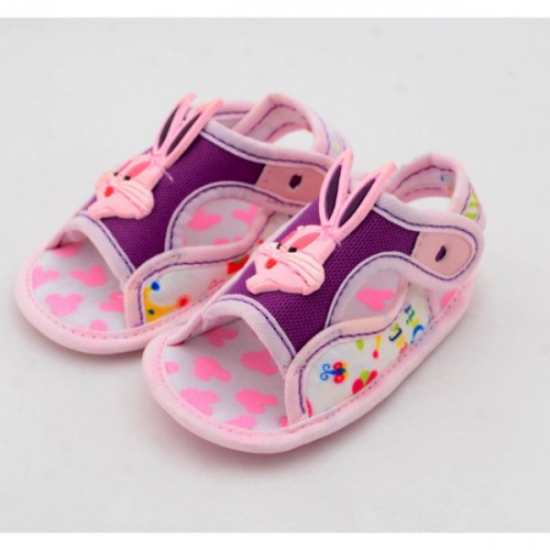 Rabbit Style Pink Color Baby Sandal