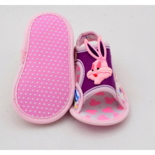 Rabbit Style Pink Color Baby Sandal