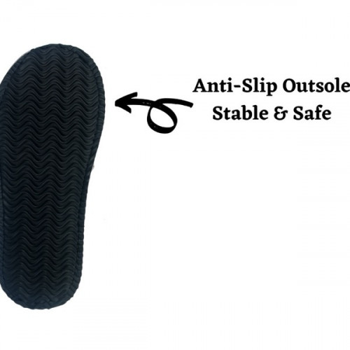 Grey Winter Carpet Bedroom Slipper For Men and Women