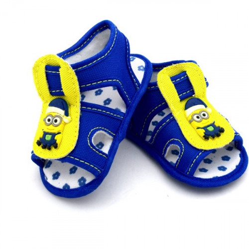 Santa Style Baby Sandal in Blue Color