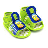 Santa Style Baby Sandal in Green Color