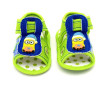 Santa Style Baby Sandal in Green Color