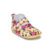 Flower Print Cream Colour Baby Shoes For Boys and Girls