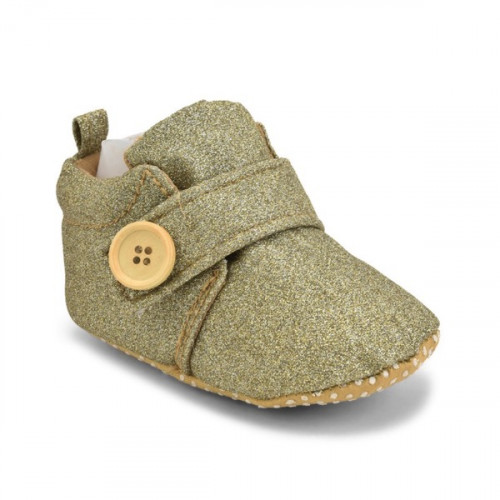 Premium Quality Glitter Golden Baby shoes For Boys