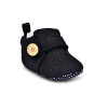 Premium Quality Glitter Navy Blue Baby Shoes For Boys