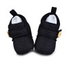 Premium Quality Glitter Navy Blue Baby Shoes For Boys