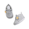 Premium Quality Glitter Silver Baby Booties For Boys