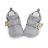 Premium Quality Glitter Silver Baby Booties For Boys
