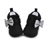 Premium Quality Glitter Black Baby Booties For Girls