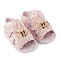 Monkey Style Peach Color Baby Sandal 