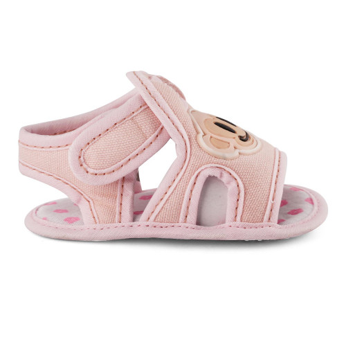 Monkey Style Peach Color Baby Sandal 