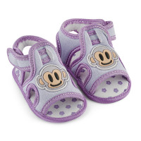 Monkey Style Purple Color Baby Sandal