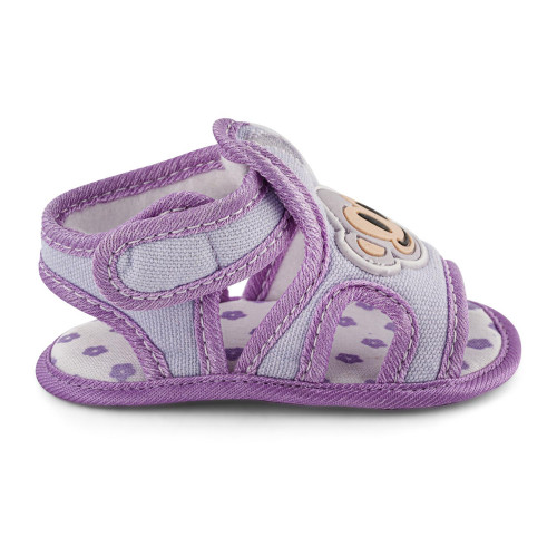 Monkey Style Purple Color Baby Sandal